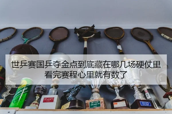 世乒赛国乒夺金点到底藏在哪几场硬仗里看完赛程心里就有数了